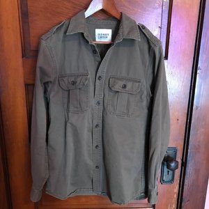 Old Navy Heavy Weight Button Down Shirt